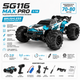 Радіокерована машинка SG116 MAX 1:16 Brushless | 4WD | до 80 км/год | потужний позашляховик з LED-фарами - изображение 9