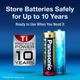 Щелочные батарейки Panasonic Alkaline Power AA 1.5V упаковка 4 шт (LR6T/4B) - изображение 5