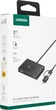 Кардидер Ugreen CM812 4-in-1 USB 3.0 4-in-1, OTG USB-C/USB-A, SD/TF Black (UGR-45167) - изображение 4