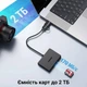 Кардидер Ugreen CM812 4-in-1 USB 3.0 4-in-1, OTG USB-C/USB-A, SD/TF Black (UGR-45167) - изображение 6