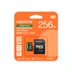 Карта пам'яті microSDXC (UHS-1 U3) A-DATA SPEED PLUS 256Gb Class 10 V30 A2 (R-180Mb/s W160Mb/s) (adapter SD) - изображение 2