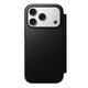 Кожаный чехол-книжка Nomad Modern Leather Case Folio Black для iPhone 17 Pro (NM014193858) - изображение 1