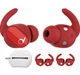 Фиксаторы для наушников Beats Studio Buds 2021, силиконовые антискользящие насадки Ear Hooks, 3 пары, красные - изображение 1