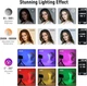 Портативный RGB LED видео свет SL90 Pro 12 Вт 2500–10000 K с аккумулятором 4300 мАч - изображение 2