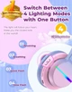 Детские беспроводные наушники iClever BTH12 с LED-подсветкой - изображение 2