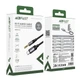 Аудіокабель ACEFAST J11 Type-C to 3.5mm male, nylon braid, 1m, Black 6974316285274 - зображення 2