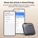 Смарт-брелок Ugreen CM829 FineTrack S, Samsung SmartThings (лише Galaxy), трекер для ключів, сумки й гаманця, квадратний, чорний - изображение 4