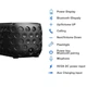 Портативная Bluetooth колонка ABFOCE ES-T60 10W с солнечной зарядкой и фонарем - изображение 10