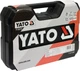 Набор торцевых головок YATO квадрат 1/2" 10-32 мм с инструментами 25 предметов YT-38741 - изображение 4