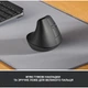 Мышка Logitech Lift Vertical Ergonomic Wireless/Bluetooth Graphite (910-006473) - зображення 2