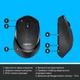 Мышка Logitech M330 Silent plus Black (910-004909) - зображення 6