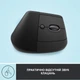 Мышка Logitech Lift Vertical Ergonomic Wireless/Bluetooth Graphite (910-006473) - зображення 5