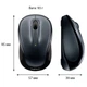 Мышка Logitech M325s Wireless Dark Silver (910-006812) (353076) - зображення 10