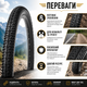 Покрышка велосипедная 27.5×2.125 «Ежик» для MTB горного велосипеда, износостойкая шина 27,5 дюйма - изображение 4