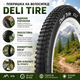 Покришка велосипедна Deli Tire 29×2.10 для MTB гірського велосипеда 54-622 зносостійка Індонезія - зображення 4