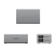 Матриця дисків Orico 9828RU3 ProRAID 2 Big DAS на 2 диски 2.5"/3.5" SATA HDD/SSD з RAID-контролером Gray (6942227137524) - зображення 2