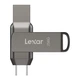 Флеш-накопичувач Lexar Dual Type-C/Type-A USB 3.1 256GB (LJDD400256G-BNQNG) - зображення 1
