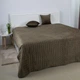 Покрывало двуспальное ТЕП VELOUR Хаки «Мозаика» 180×240 см велюровое стеганое - изображение 3