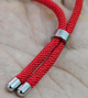 Регульований браслет удачі Yoga Braclet, легкий та стильний чоловічий, жіночий браслет червоний - изображение 3