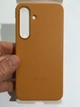 Чехол противоударный кожаный Kindsuit Cover Case для Samsung Galaxy S25 (6.2") Gold SM-S931 - изображение 4