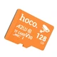 Карта памяти Micro SD 128Gb HOCO CL10 A2 Class 10 Orange - изображение 1