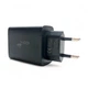 Зарядное устройство 4you A52 с быстрой зарядкой PD 22.5W QC 3.0 с кабелем Micro USB Black - изображение 3