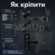 Крепление для телевизора Home Design HDL-117B 14–42 дюйма, настенный поворотный кронштейн до 35 кг - изображение 5