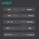 Электробритва VGR V-326 шейвер GREEN IPX6 - изображение 10