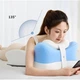 Ортопедична Подушка pillow-06 / Клиноподібна подушка для сну з поліестеру Блакитна - изображение 6