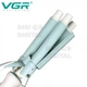 Плойка тройная VGR V-595 WHITE 5 режимов работы керамическое покрытие LED display 100 Вт - изображение 4