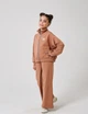 Костюм (куртка+брюки) для дівчинки SMIL 117558-1 Світлий мокко р.128 - зображення 3
