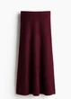 Спідниця H&M 17540 XL Бордовий (1250) - изображение 3