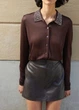 Спідниця H&M 17538 42 Темний коричневий (1250) - изображение 1