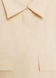 Блуза Zara 17838 Молочний XL (1063) - изображение 4