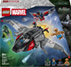 Zestaw klocków LEGO Super Heroes Avengers: Doomsday Quinjet 433 elementy (76347) - obraz 1