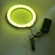 Набор кольцевая лампа для селфи RGB LED 26 см со штативом 2м и держателем для телефона, светодиодная лампа для блоггеров, макияжа, фото и видеосъемки с регулировкой яркости 10-100%, холодный/теплый/RGB свет Черная MJ26T - изображение 10