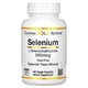 Селен без дріжджів 200 мкг California Gold Nutrition (Selenium Yeast-Free) 180 капсул (CGN-01352) - изображение 1