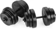 Zestaw regulowanych hantli kompozytowych Gymtek Logo G-66481 2 x 20 kg Czarny (5907766664819) - obraz 4