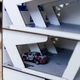 **Деревянный 4-уровневый паркинг-гараж City Parking Center для машинок, 54×34×43 см** - изображение 6