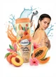 Гель для душу Balea Pretty Peach duschgel (аромат кисло-солодкий персик і папая ) 300 ml - изображение 3