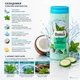 Гель для душу Balea Sport refresh mit Minz-Extrakt (м'ятно-цитрусовий аромат д) 300 ml - изображение 4