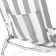 Пляжне крісло Outtec 2 в 1 з функцією шезлонга Sun Flex Сіре 186215 (5905884421758) - зображення 8