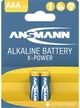 Baterie alkaliczne Ansmann Premium X-Power AAA/LR03 2szt. (5015603) - obraz 1