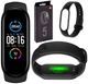 Фитнес браслет Smart Band M5 black 5 Hey Plus цветной М5 шагомер, измерение давления и пульса - изображение 2