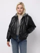 Куртка из искусственной кожи женская Colin's CL1076417BLK M Black (8684112818832) - изображение 1
