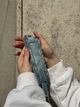 Женская сумка 8821 кросс-боди джинс голубая - изображение 4