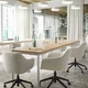 Конференц-стілець, бежевий/чорний IKEA TOSSBERG / LÅNGFJÄLL 495.131.12 - изображение 2
