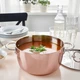 Каструля з кришкою, мідь/нержавіюча сталь, 5 літрів IKEA FINMAT 205.175.73 - изображение 3