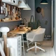 Конференц-стілець, бежевий/білий IKEA TOSSBERG / LÅNGFJÄLL 595.131.02 - изображение 4