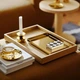 Піднос-таця, латунного кольору, 28x20 см IKEA STOCKHOLM 2025 905.924.51 - зображення 5